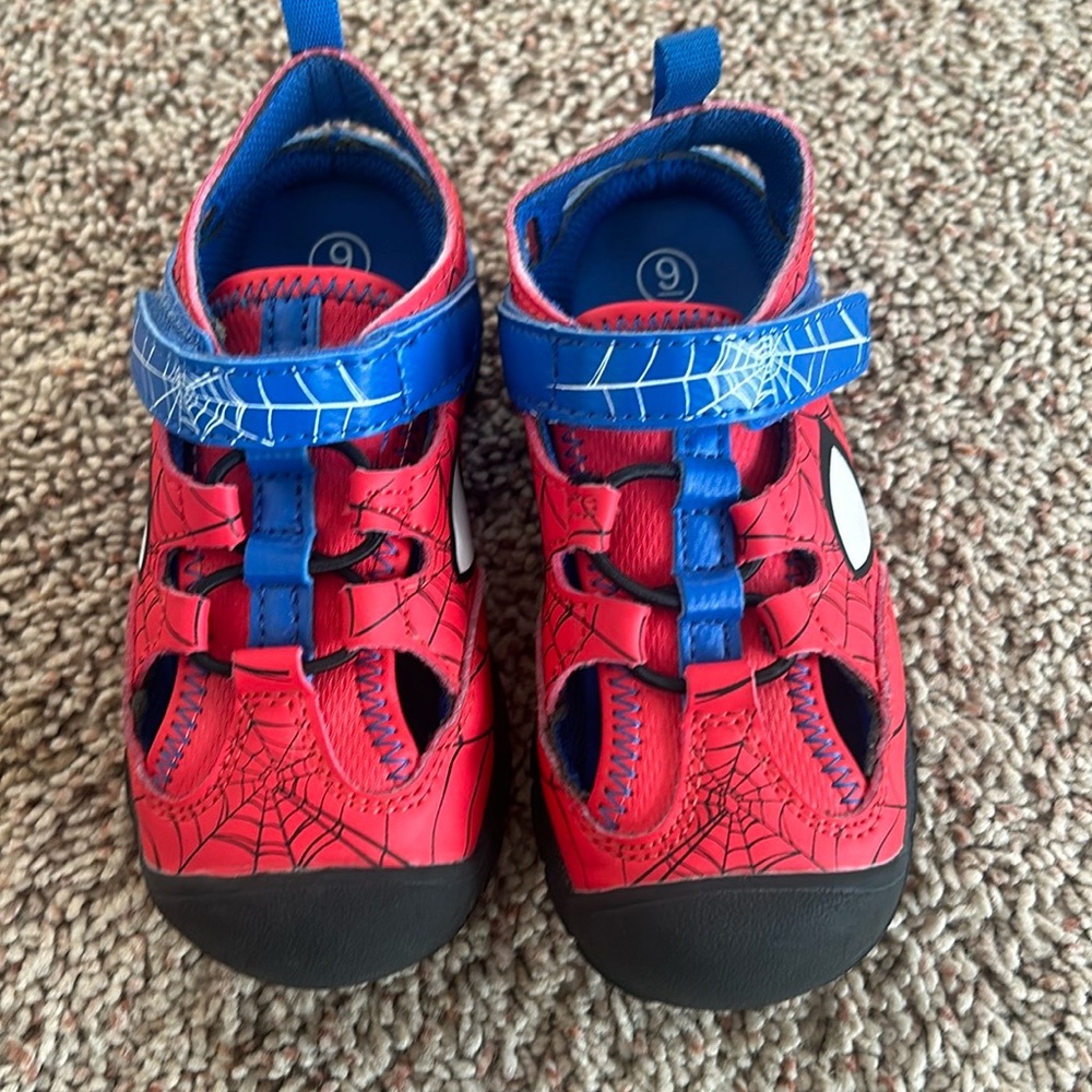 Spiderman summer shoes